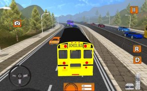 schoolbus simulator mengemudi screenshot 1