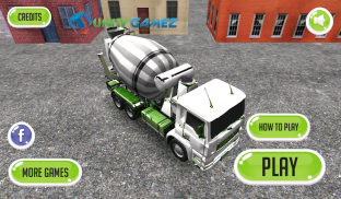 Construction Truck Parking 3D screenshot 4