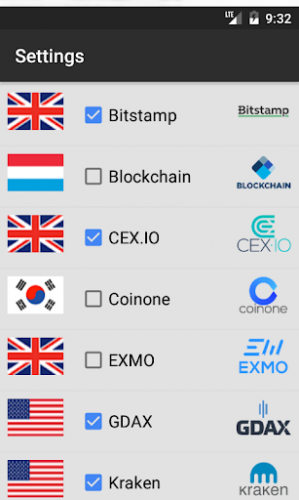 Cryptocurrency Table screenshot 2