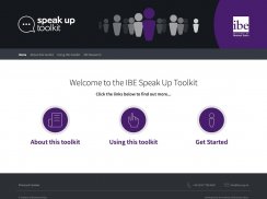 IBE: Speak Up Toolkit screenshot 4