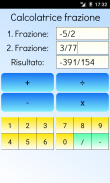 calcolatrice frazione screenshot 2