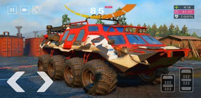 Centipede Truck - 8 Wheel Russian Truck 2020