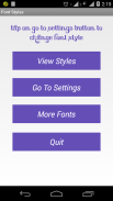 Font Styles screenshot 0