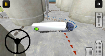 Truck Parking Simulator 3D: Factory screenshot 2