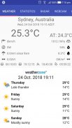 weeWx Weather App screenshot 1