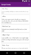 Script Font for FlipFont screenshot 0