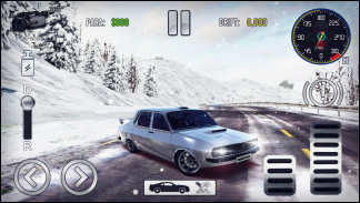 Toros 1310 Snowy Car Driving Simulator screenshot 5