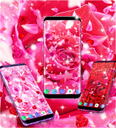 Rose petal live wallpaper screenshot 5