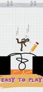 Save the Stickman: Draw Puzzle screenshot 1