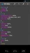 CSS Editor screenshot 2