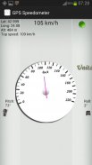 GPS Speedometer: witte versie screenshot 4