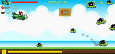 Airplane vs UFO: 2D game screenshot 3