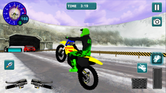Snow Bike Motocross Racing - Mountain Driving 2019 screenshot 1