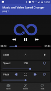 Music and Video Speed Changer screenshot 1