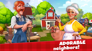 开心村莊农场 (Happy Town Farm) 免费农场游戏 screenshot 2