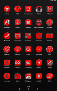 Bright Red Icon Pack screenshot 4