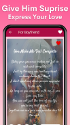 Love Poems For Him, Her, Boyfriend & Girlfriend screenshot 2