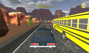 3D Kas Arabaları Yol Trafiği Yarış screenshot 0