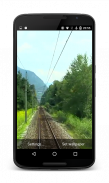 Train Cab View Live Wallpaper screenshot 0