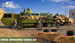 Army Cargo Transport Truck Sim screenshot 17
