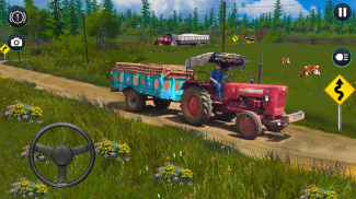 Heavy Cargo Tractor Trolley screenshot 0