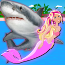 Barbie Ocean Shark Attack Icon