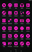 Pink and Black Icon Pack screenshot 9