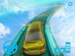 Impossible Tracks Limo Driving - Car Stunts Game screenshot 6