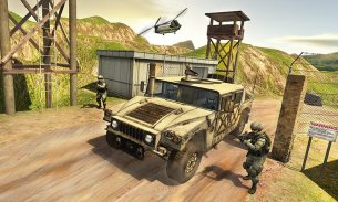 US Military Truck Drive: Army Vehicle Driving 2018 screenshot 6