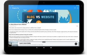 Bloggi- Blog & Writing tips screenshot 2