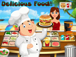 Burger Shop Restaurant : Burger Maker Cooking Game screenshot 0