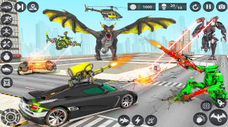 Dragon Robot Police Car Games screenshot 2