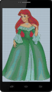 Princess Pixel Art Sandbox Color By Number Drawing screenshot 0