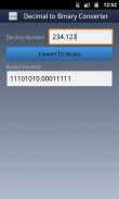 Decimal To Binary Converter screenshot 4