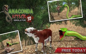 3D Anaconda Attack Simulator screenshot 3