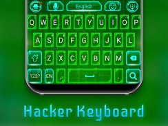 New hacker keyboard theme screenshot 0