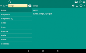 French Portuguese Dictionary screenshot 4