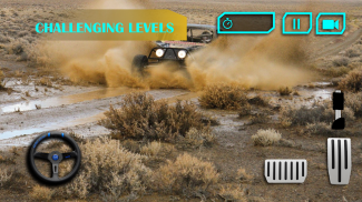 4x4 Mountain Climb Jeep Game : Offroad Prado Drive screenshot 1