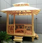 Gazebo and Wooden House Design screenshot 5