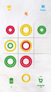 Noughts And Noughts White - New Match Color Rings screenshot 2