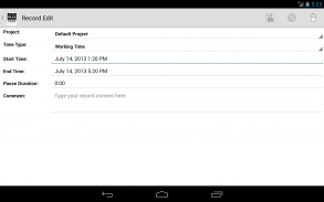 Worktime Tracker RD screenshot 4