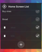 Home Screen List screenshot 0