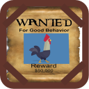 Funny Wanted Poster Frames Icon
