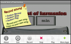 Harmônica screenshot 2