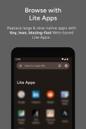 Hermit • Lite Apps Browser screenshot 3