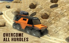 8 roda truk Rusia yang Simulator:Offroad Permainan screenshot 10