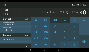 d20 Calculator screenshot 11