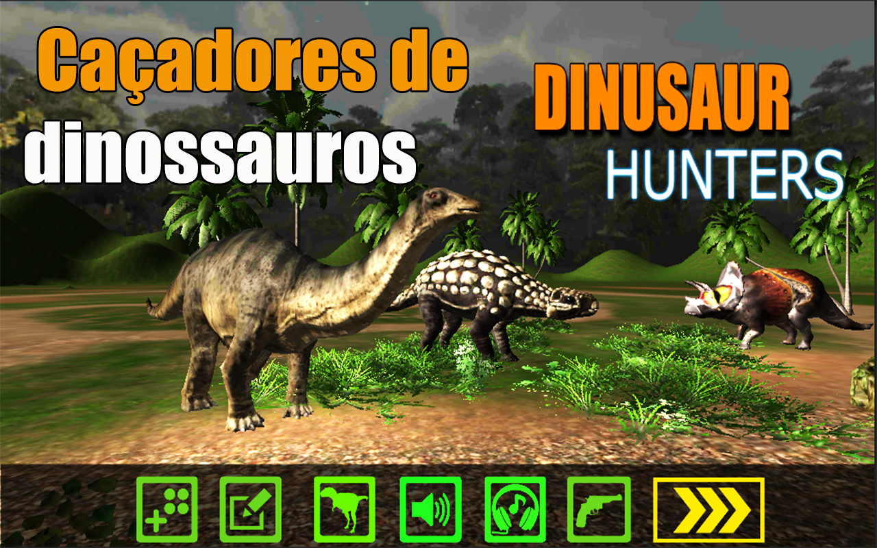 Cazadores de dinossauros Wild Wild Safari - Baixar APK para Android