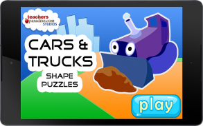 Cars & Trucks Puzzle Game screenshot 10