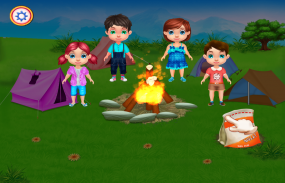 野营度假 孩子 游戏 screenshot 5